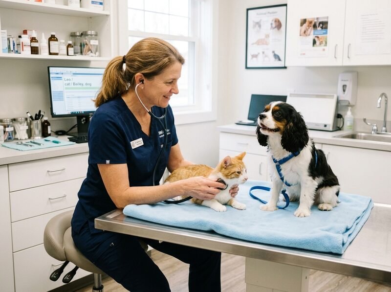 Consultório Veterinário e Vacinação